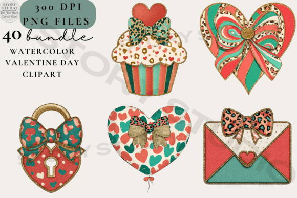 Download Watercolor Valentine Day Clipart - Premium Resources