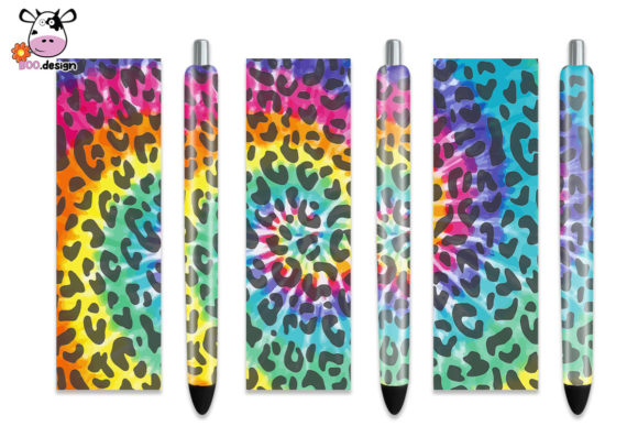 Download Tie Dye Pen Wrap Leopard - Pen Collection