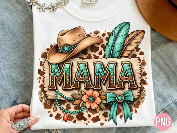 Download Mama Western Leopard Floral PNG - Leopard Collection