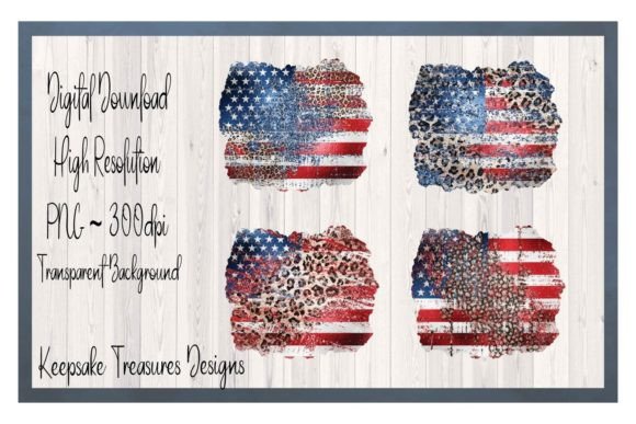 Download Patriotic Leopard Background Set 1 - Leopard Collection