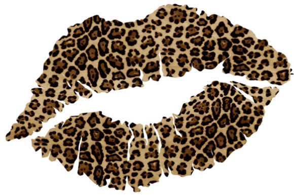 Download Cheetah Lips, Leopard Lips, Sublimation - Leopard Collection