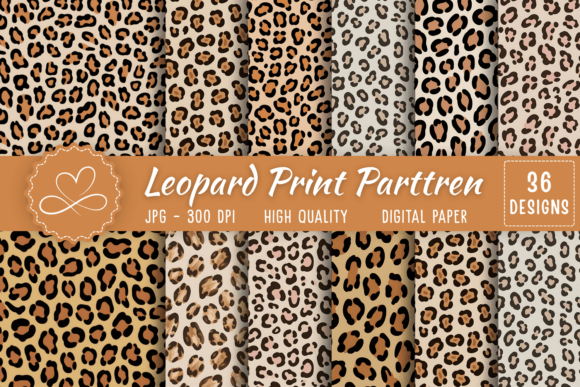 Download Leopard Print Digital Paper - Leopard Collection