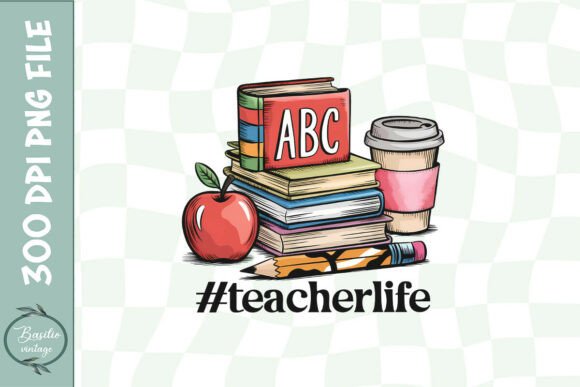Download Teacher Life with Apple Pen Coffee PNG - Pen Collection
