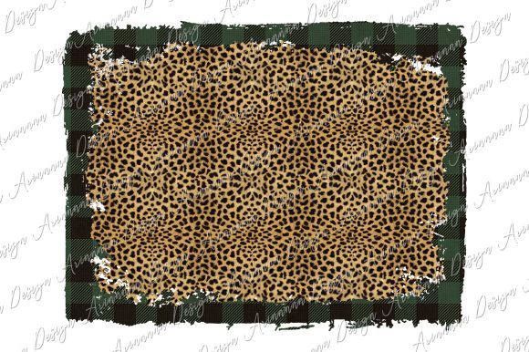 Download Plaid Leopard Background Sublimation - Leopard Collection